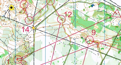 Analyse de course d’orientation à la Roche Turpin