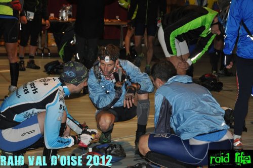 Discussion stratégie avant le départ du raid val d'oise 2012